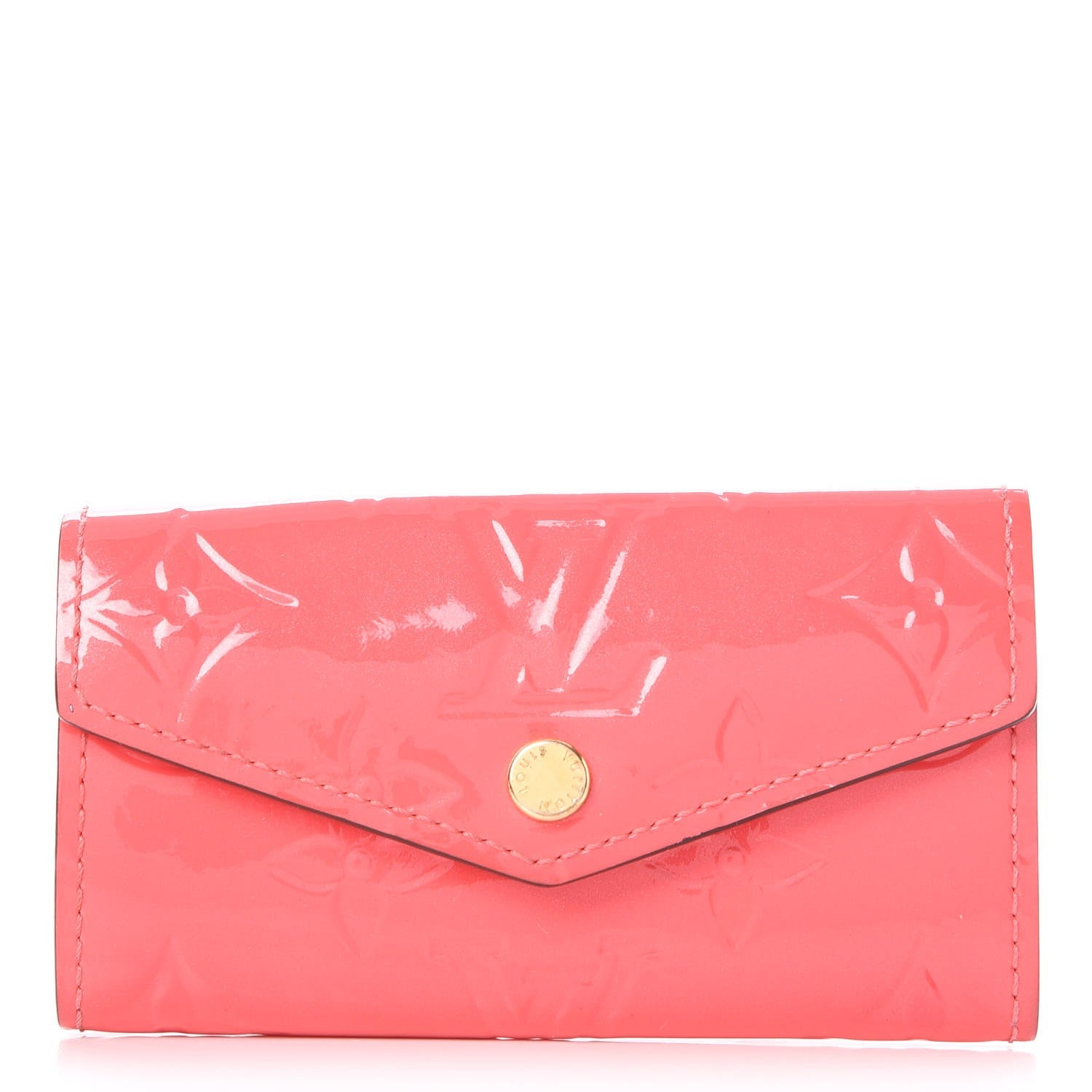 Louis Vuitton Vernis Multicles 4 Key Holder Rose Litchi 1 of 9