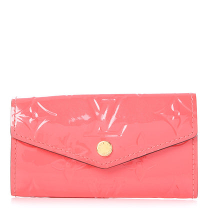 Louis Vuitton Vernis Multicles 4 Key Holder Rose Litchi 1 of 9