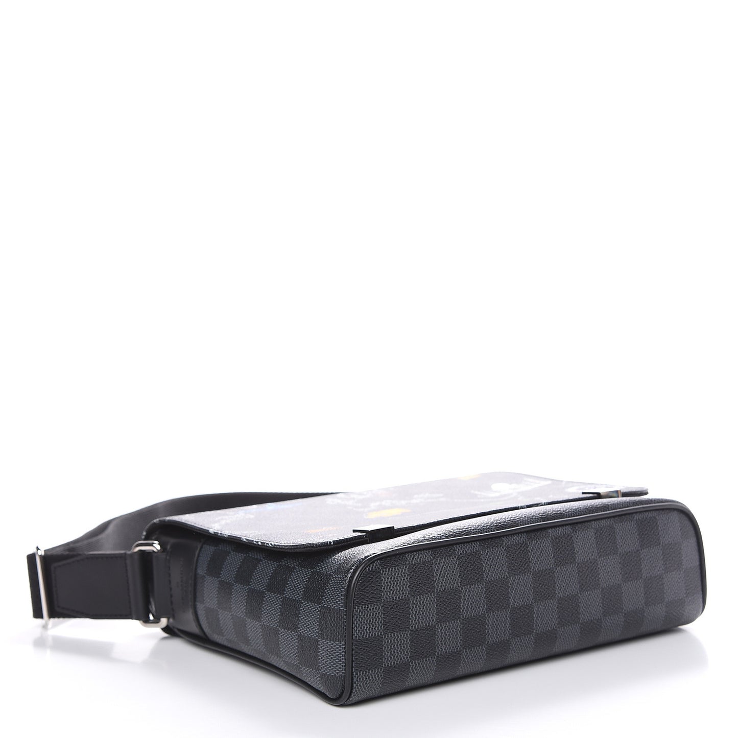 Damier Graphite World Map District PM