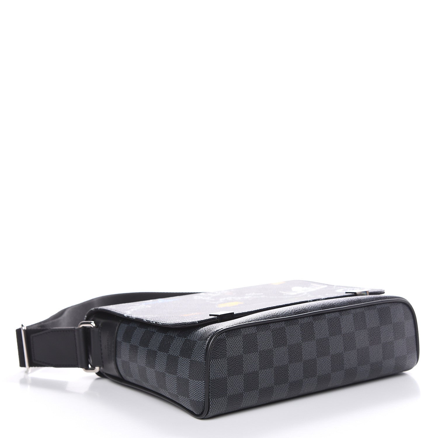 Louis Vuitton Damier Graphite World Map District PM 4 of 11
