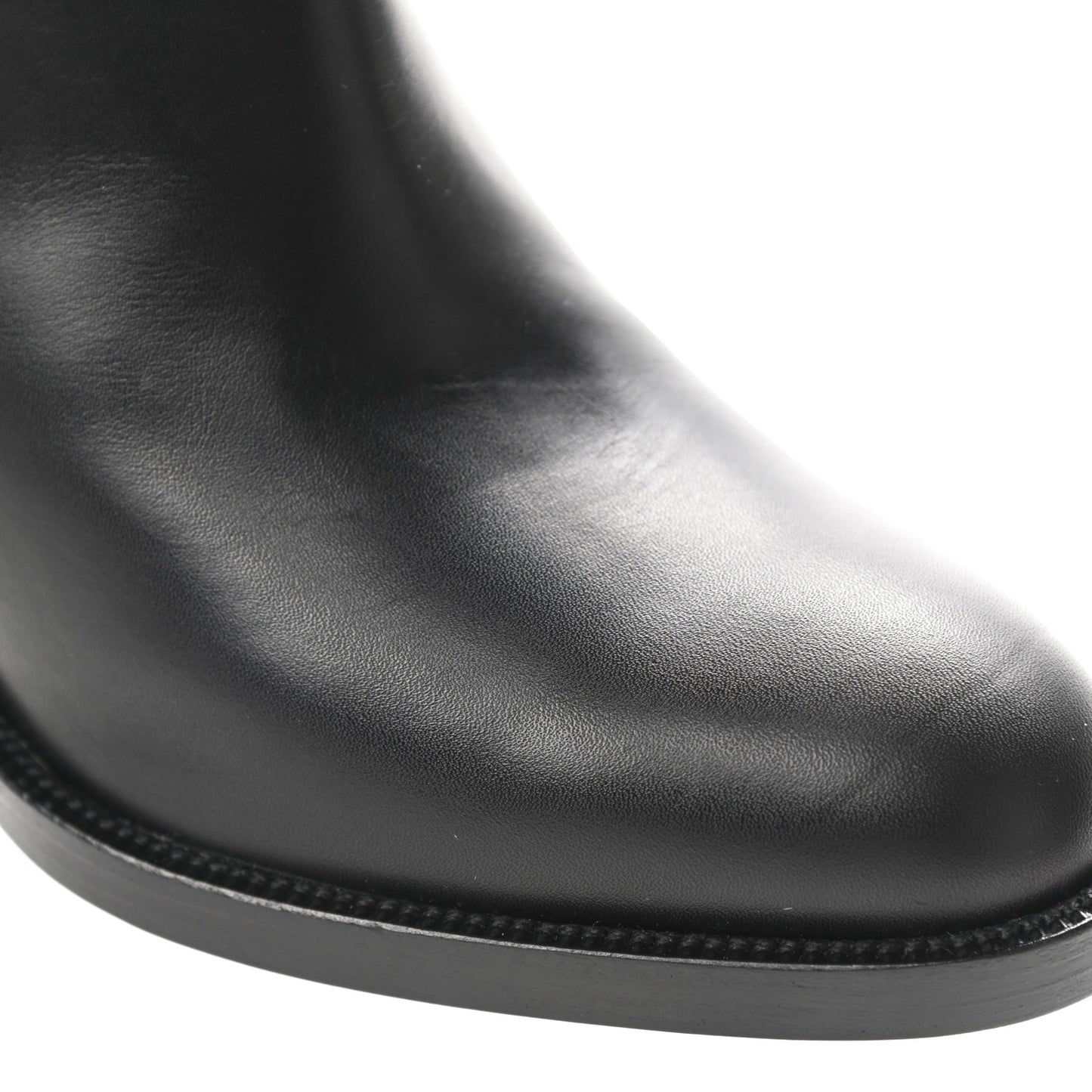 Calfskin Studded Clair De Botte 70 Boot 40 Black