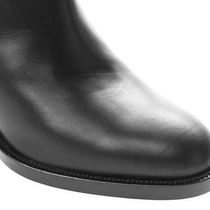 Christian Louboutin Calfskin Studded Clair De Botte 70 Boot 40 Black 9 of 11