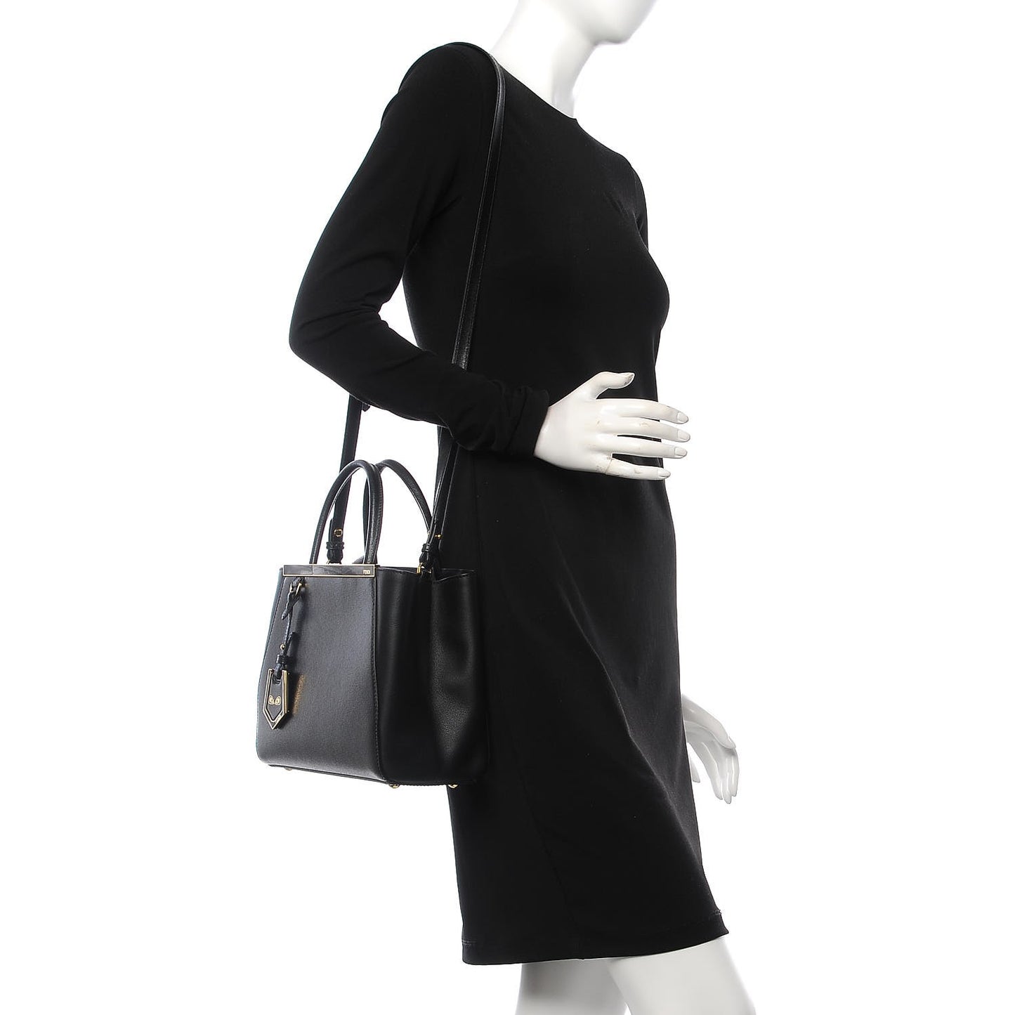Vitello Elite Petite 2Jours Tote Black