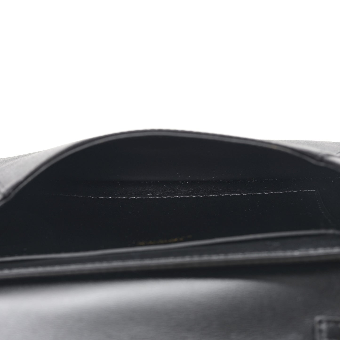 Satin Crystal La Medusa Pouch On Chain Black