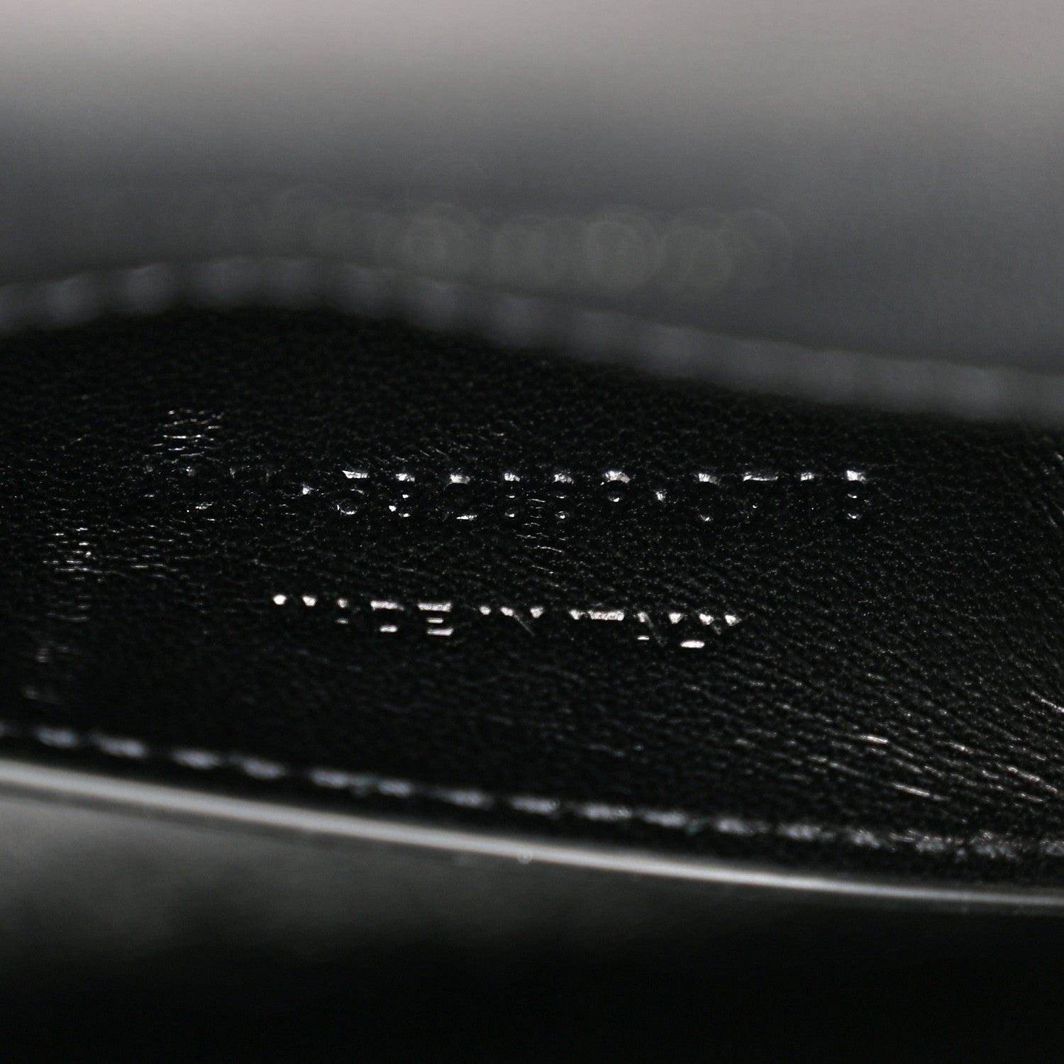 Saint Laurent Calfskin Crystal Studded Small Classic Monogram Kate Tassel Satchel Black 6 of 10