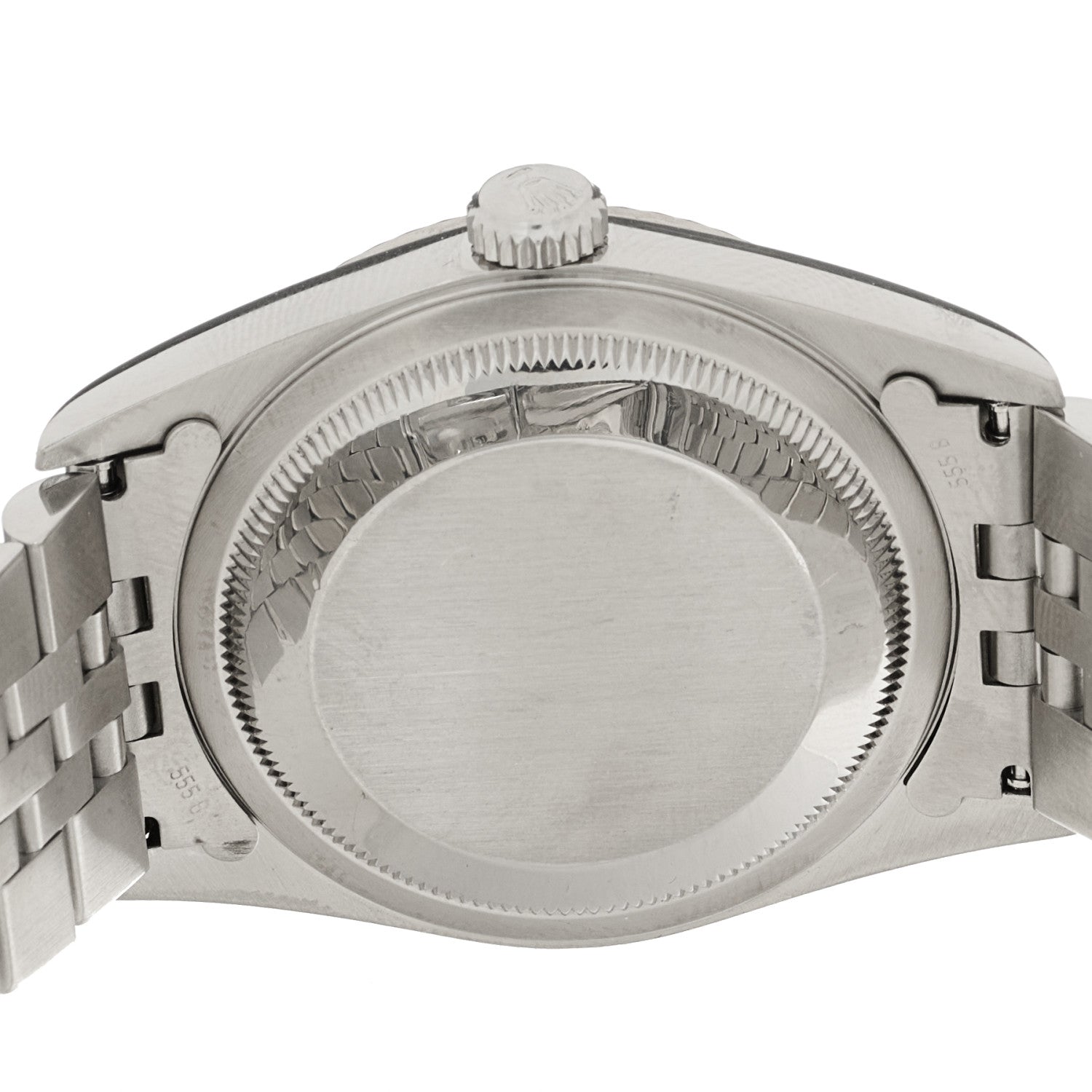 Rolex Stainless Steel 18K White Gold 36mm Oyster Perpetual Datejust Watch Silver 16234 4 of 4