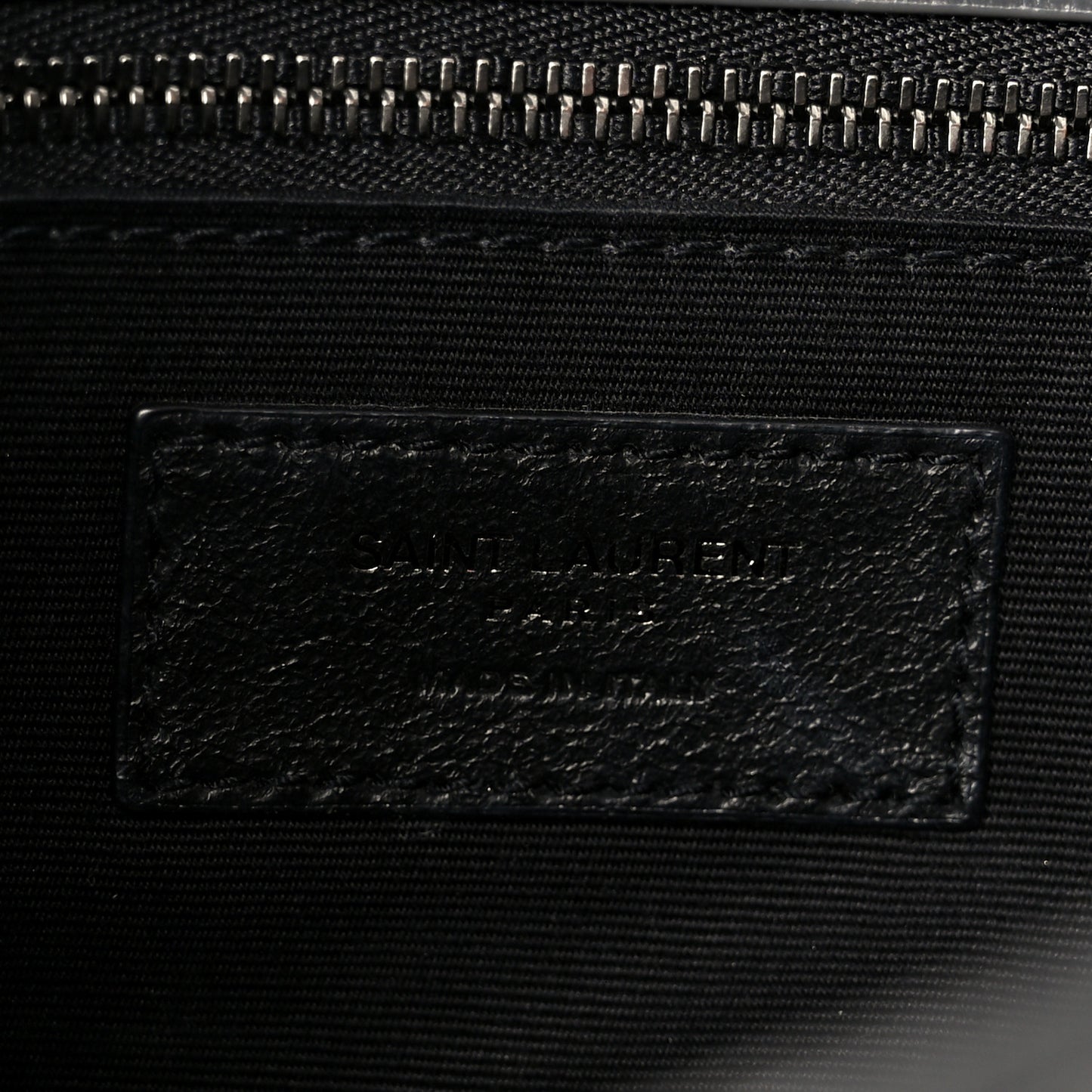 Crinkled Calfskin Matelasse Monogram Medium Niki Chain Satchel Fog
