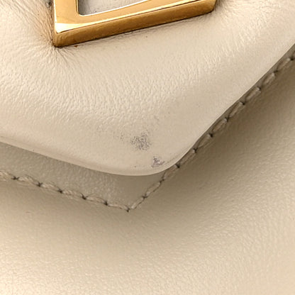 Saint Laurent Calfskin Y Quilted Monogram Small Loulou Chain Satchel Crema Soft 14 of 18