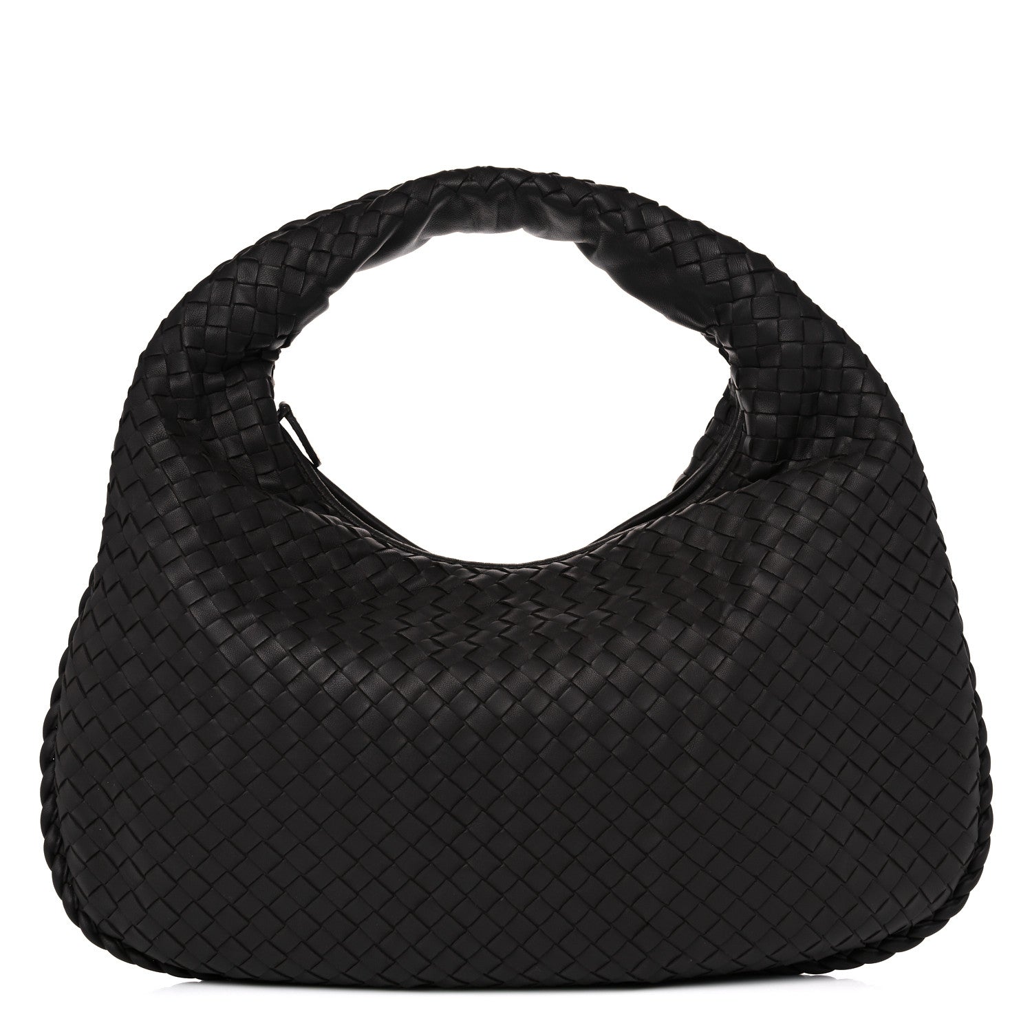 Bottega Veneta Nappa Intrecciato Small Veneta Hobo Ebano 1 of 8