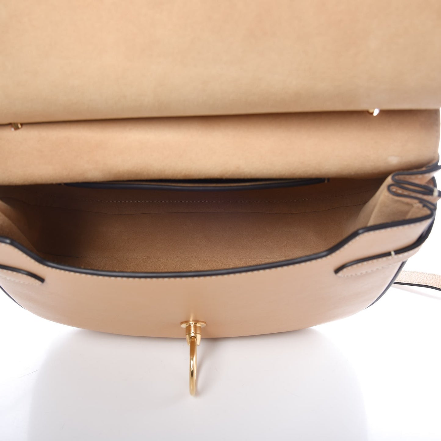 Silky Calfskin Amberley Satchel Dark Golden Yellow