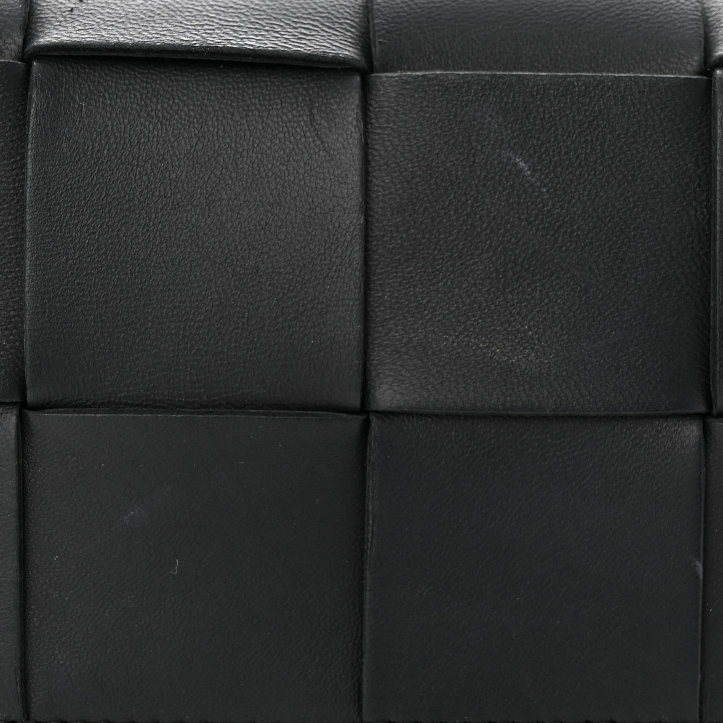 Nappa Maxi Intreccio The Belt Cassette Bag Black