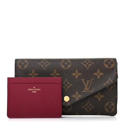 Louis Vuitton Monogram Jeanne Wallet Fuchsia 1 of 4