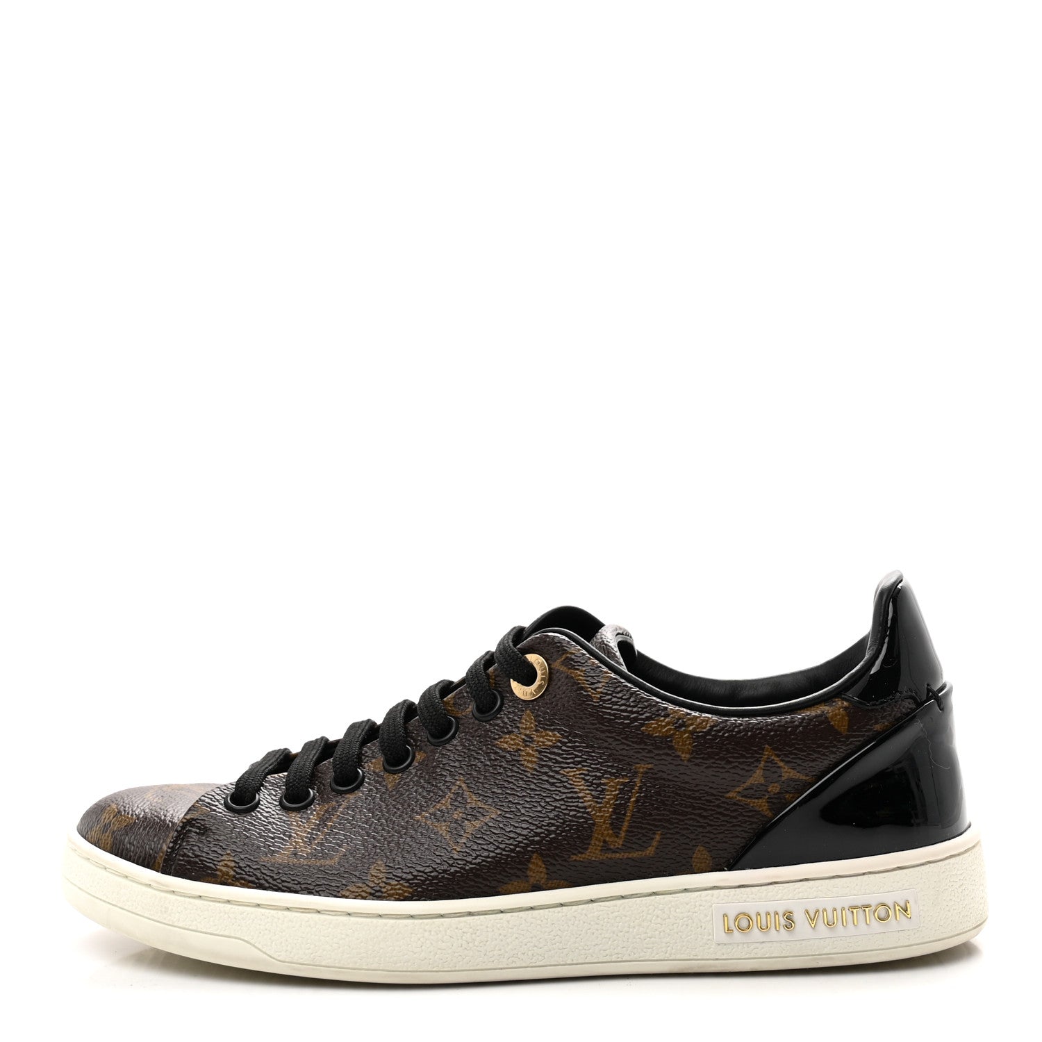 Louis Vuitton Patent Monogram Frontrow Sneakers 35.5 1 of 10