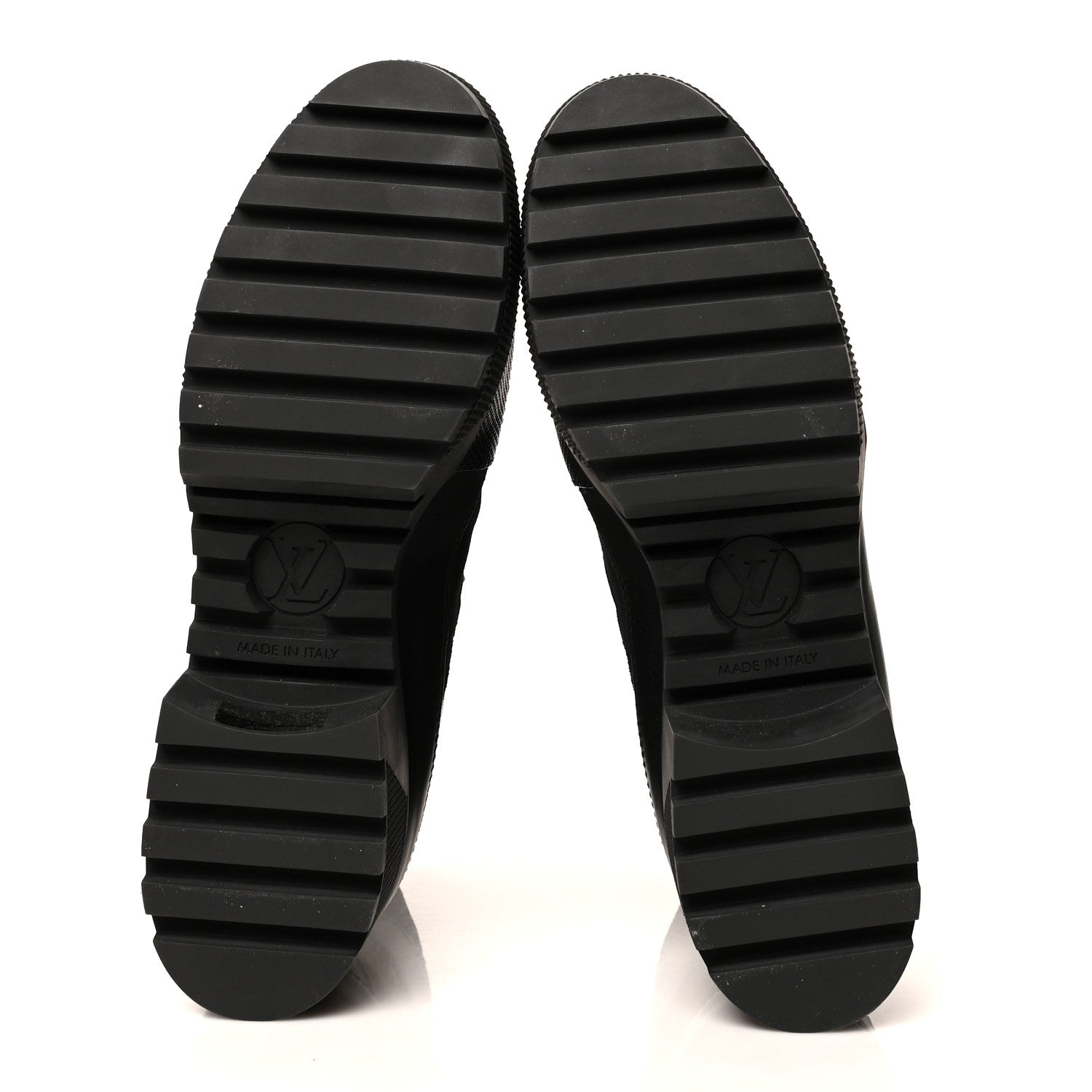 Louis Vuitton Suede Monogram Laureate Platform Desert Boots 39.5 Kaki Black 5 of 9