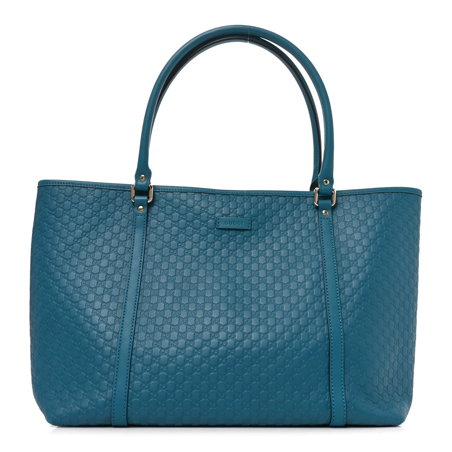 Microguccissima Medium Joy Tote Deep Cobalt