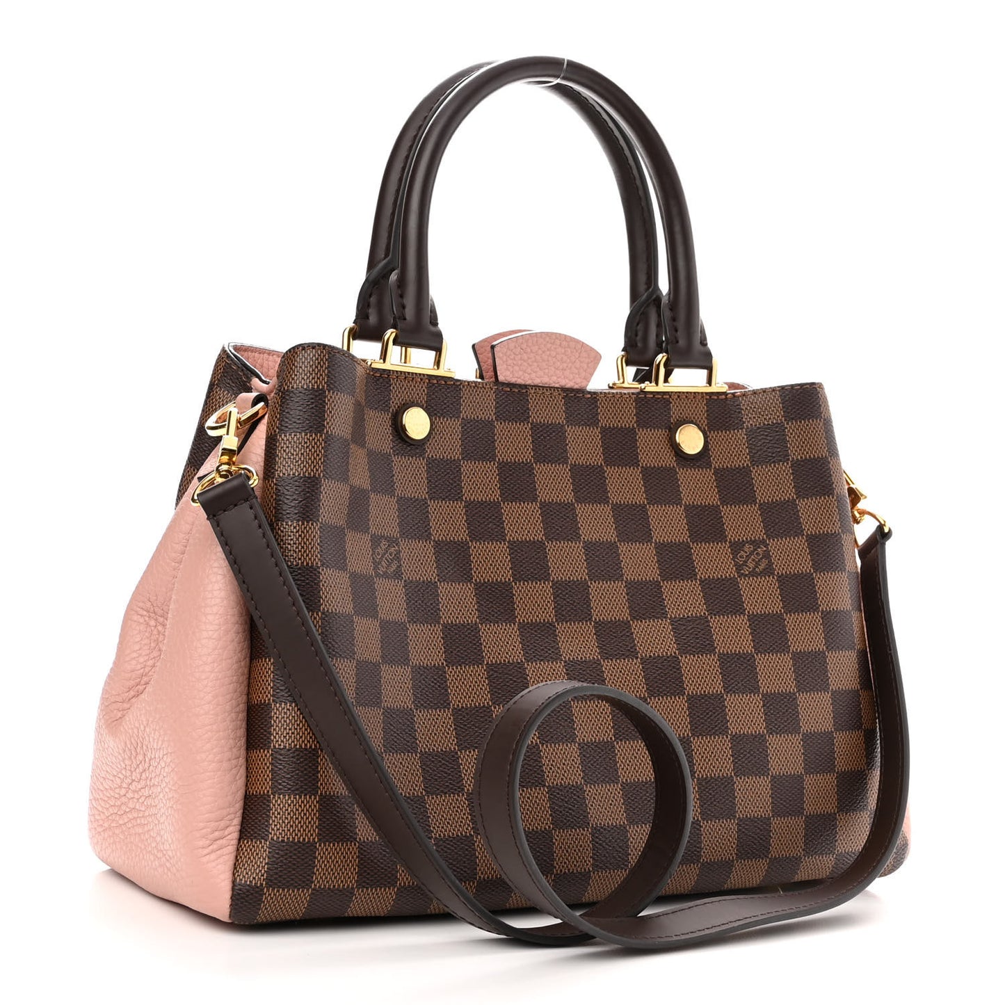 Damier Ebene Cuir Taurillon Brittany Magnolia