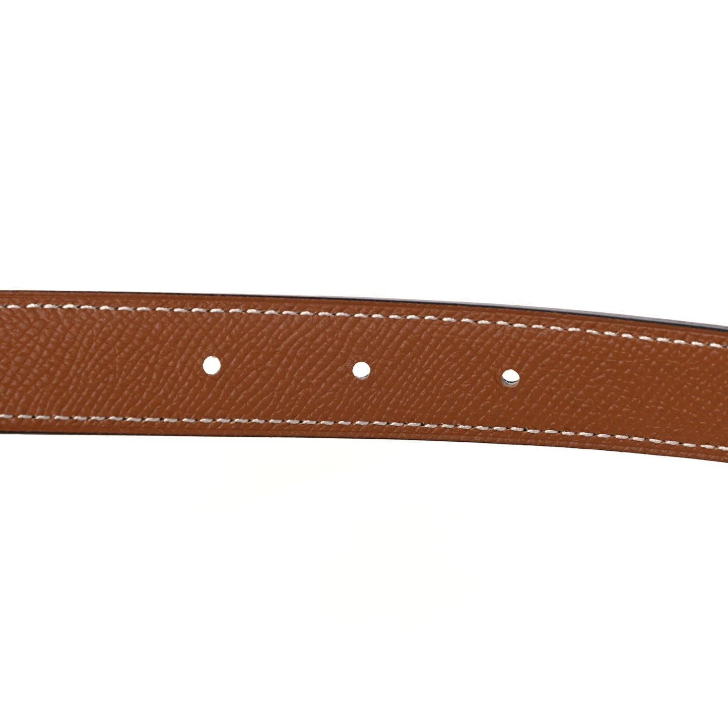 Swift Epsom 24mm Mini Constance H Belt 85 Black Gold