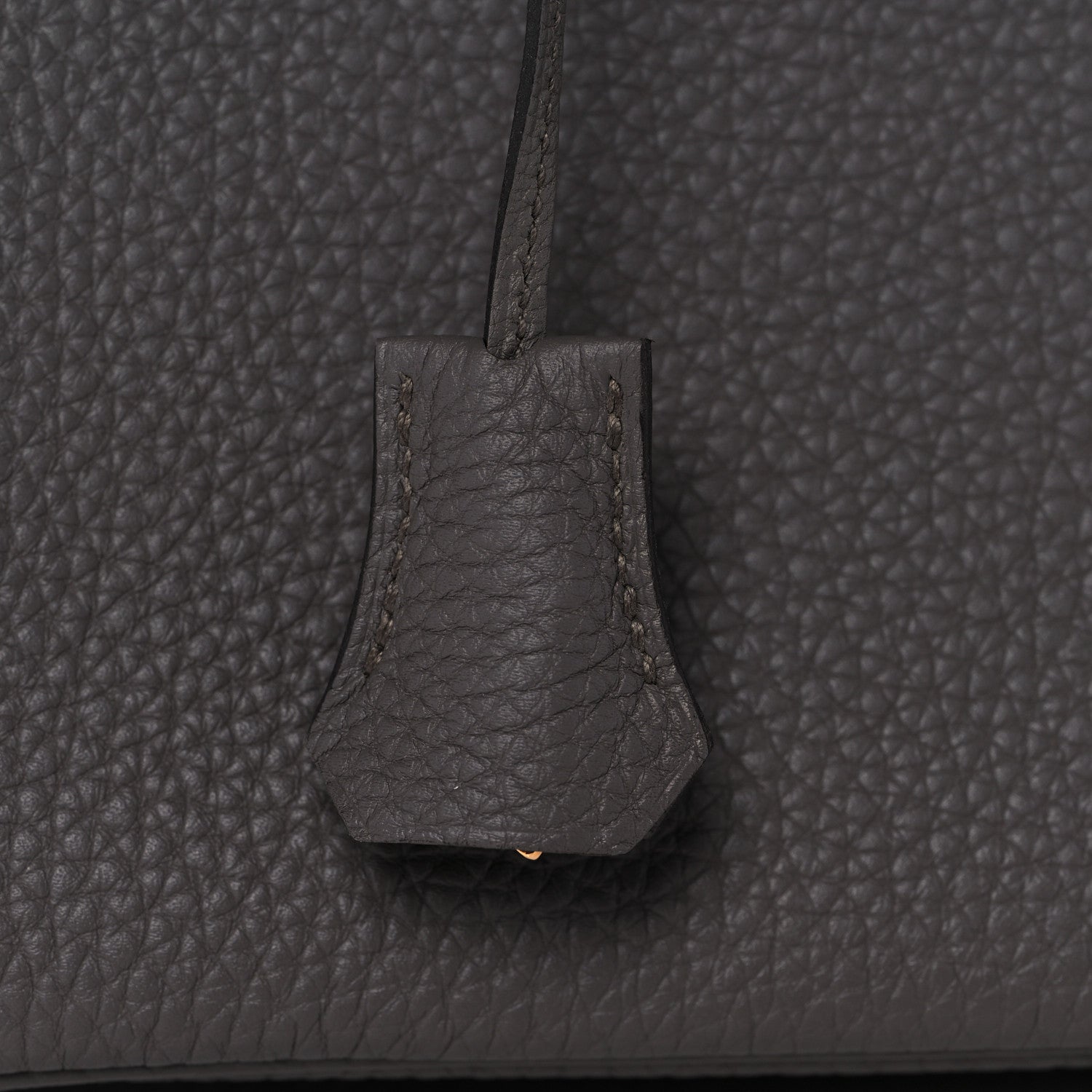 Hermes Togo Birkin 25 Etain 31 of 36