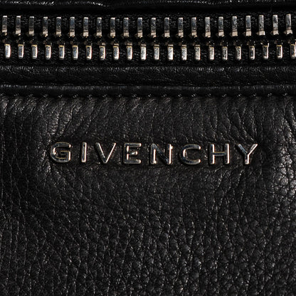 Givenchy Waxy Grained Calfskin Medium Pandora Pure Flap Bag Black 8 of 9