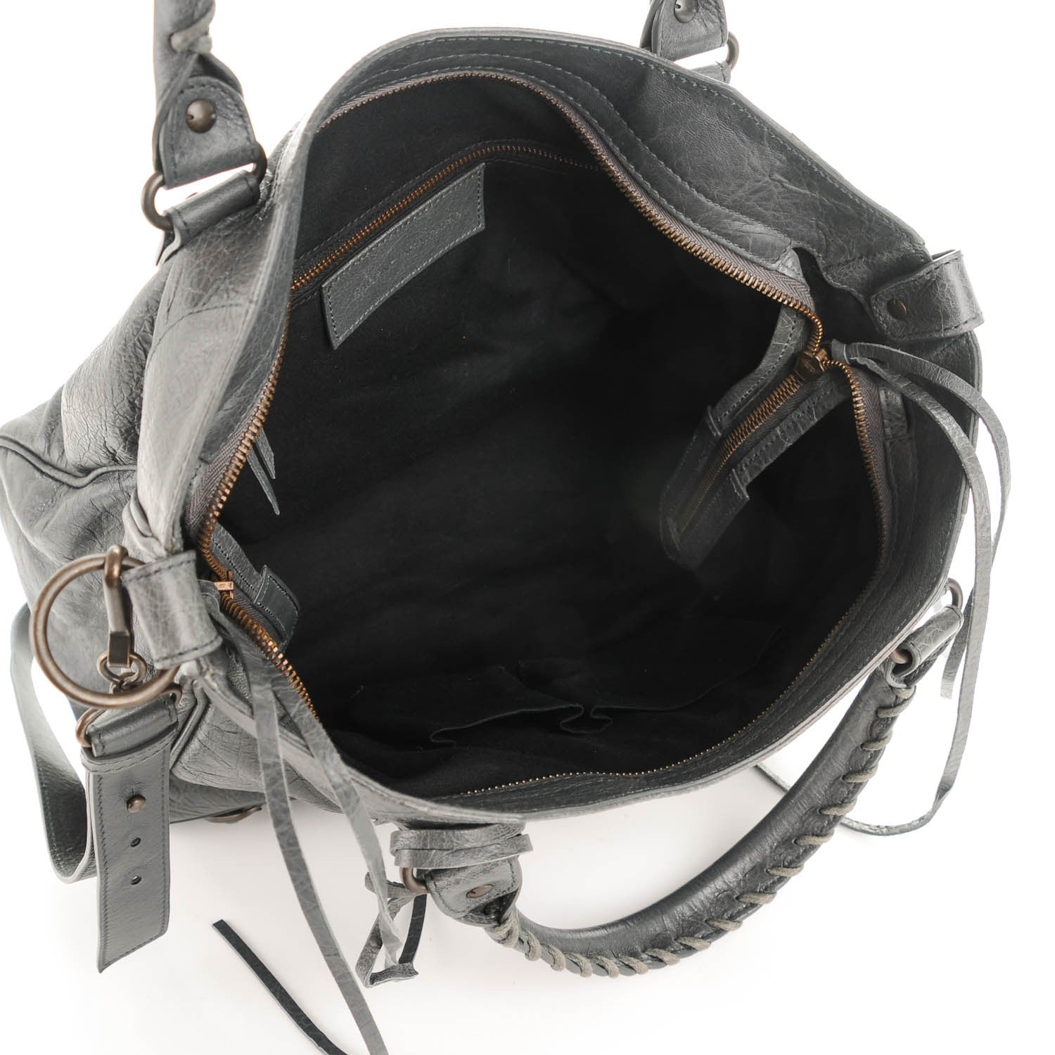 Balenciaga Agneau Classic Hardware Velo Gris Tarmac 5 of 7