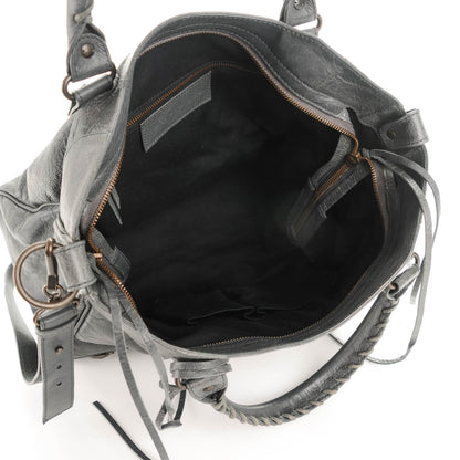 Balenciaga Agneau Classic Hardware Velo Gris Tarmac 5 of 7