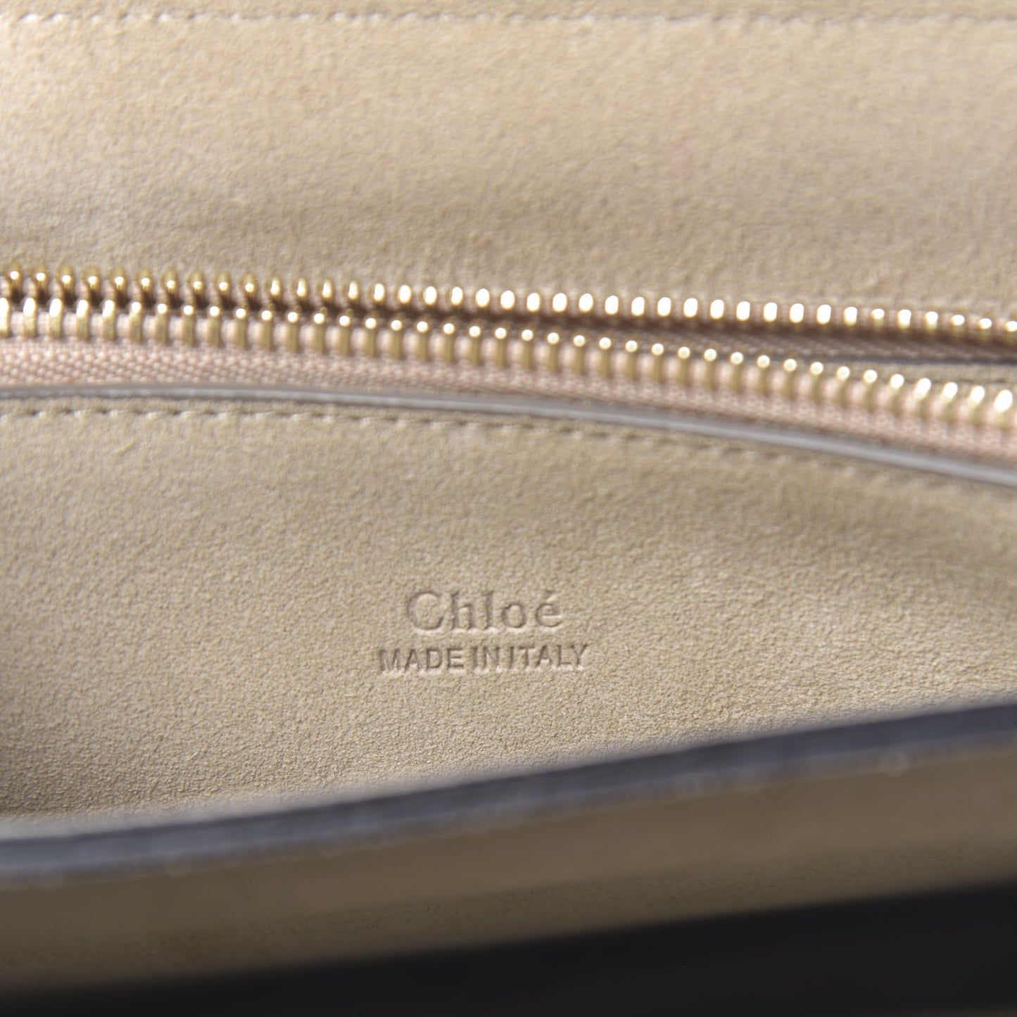 Calfskin Suede Medium Faye Shoulder Bag Motty Grey