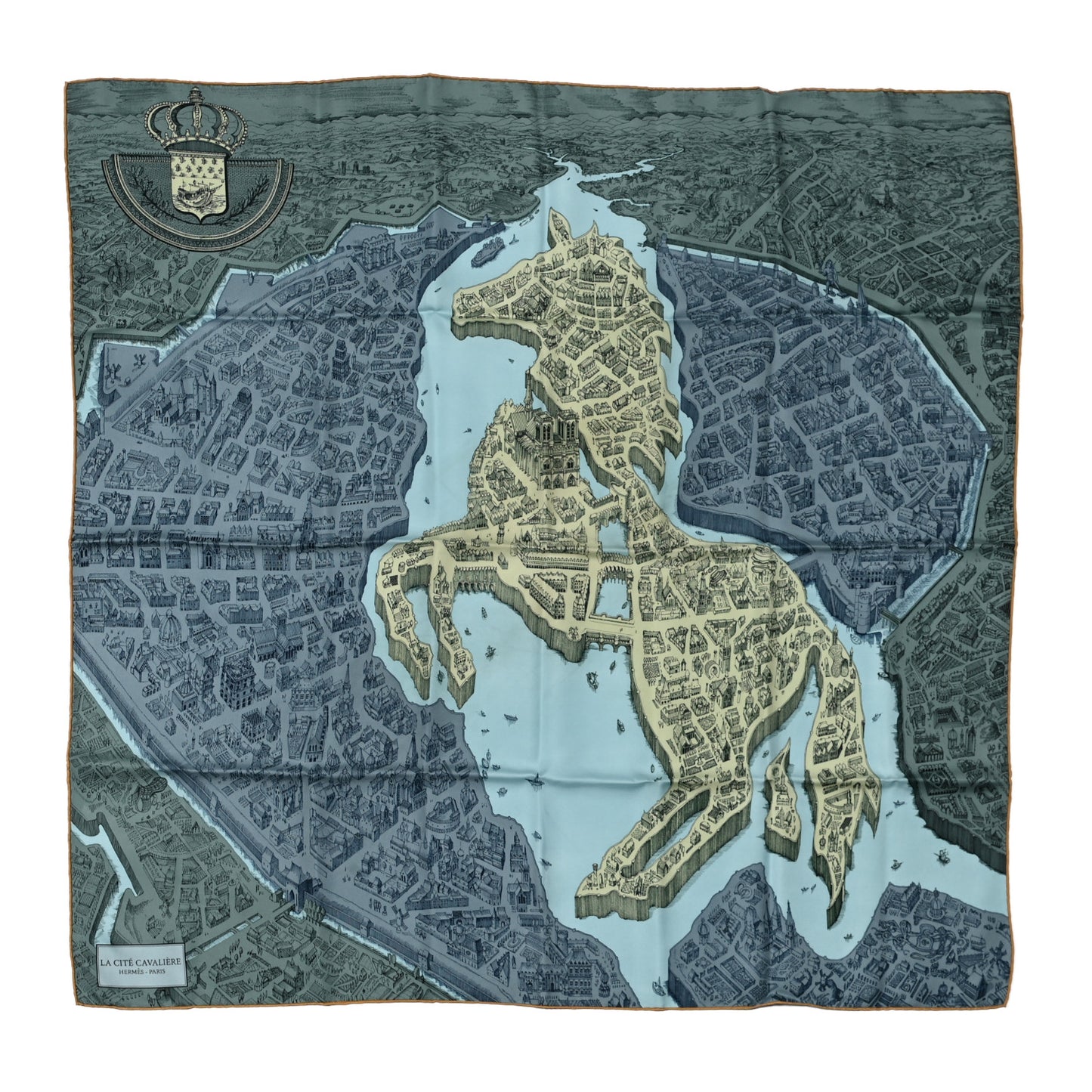 Silk La Cite Cavaliere Scarf 90