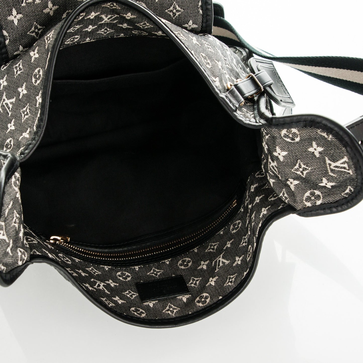 Mini Monogram Besace Mary Kate Black