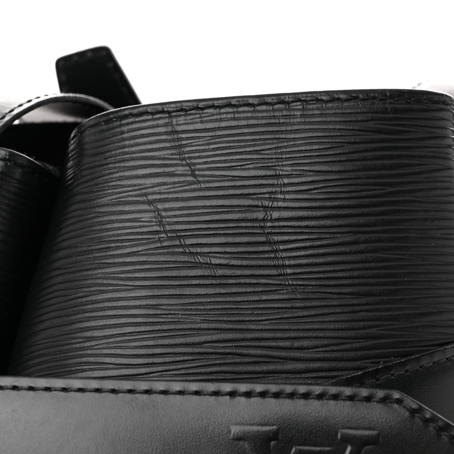 Louis Vuitton Epi Sac D'epaule Black 12 of 13