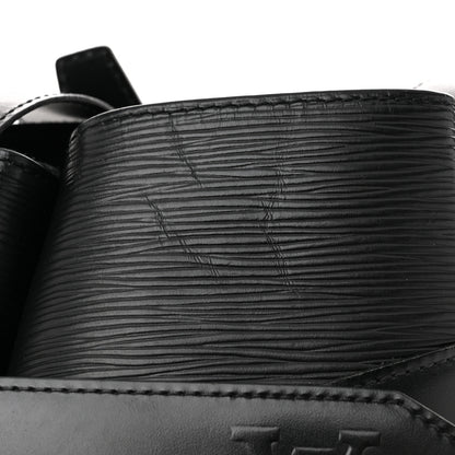 Louis Vuitton Epi Sac D'epaule Black 12 of 13