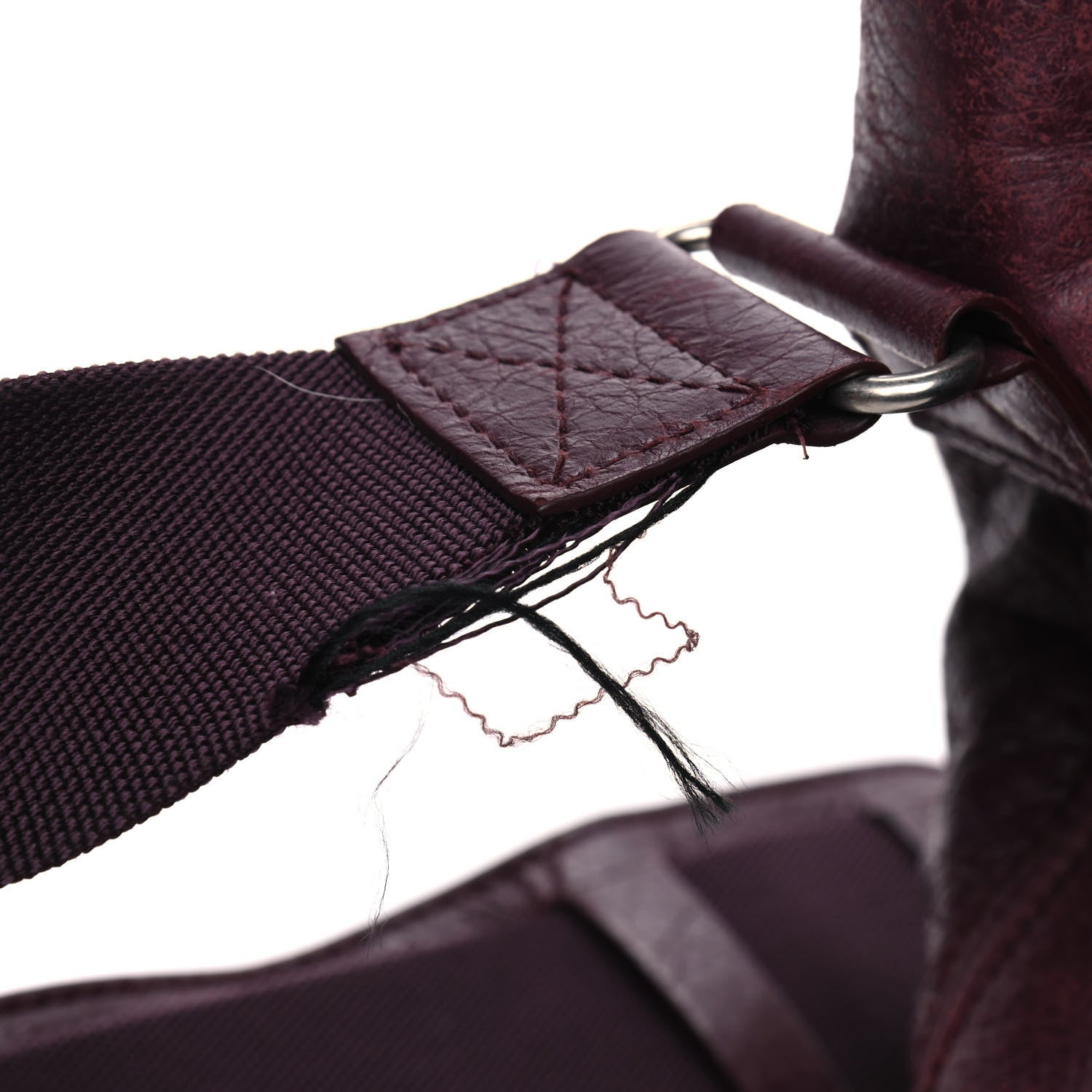 Balenciaga Agneau Classic Hardware Messenger Rouge Lie De Vin 15 of 17