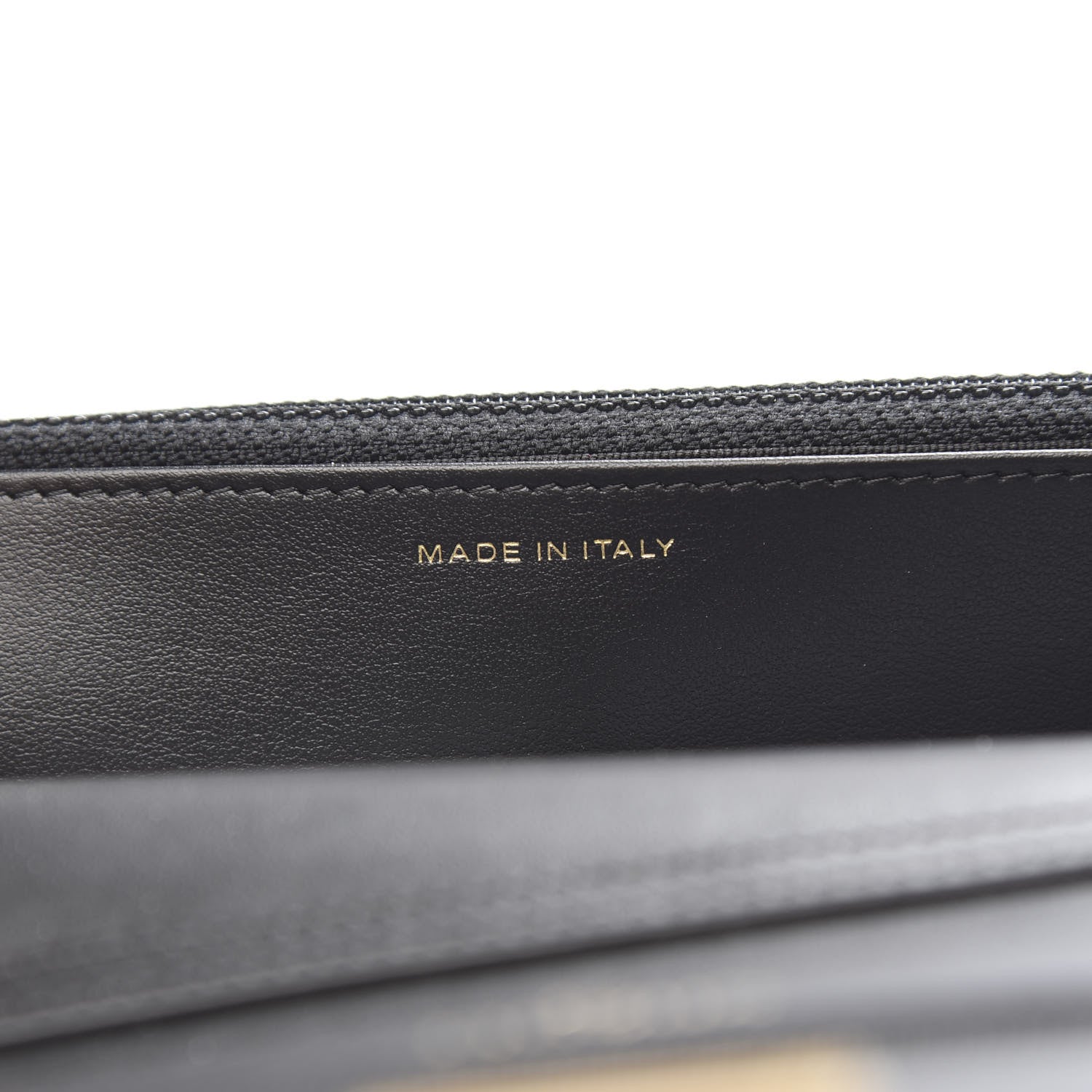 Chanel Calfskin Crocodile Embossed Graffiti 2.55 Cocodile Reissue Wallet On Chain WOC Black Gold 7 of 12