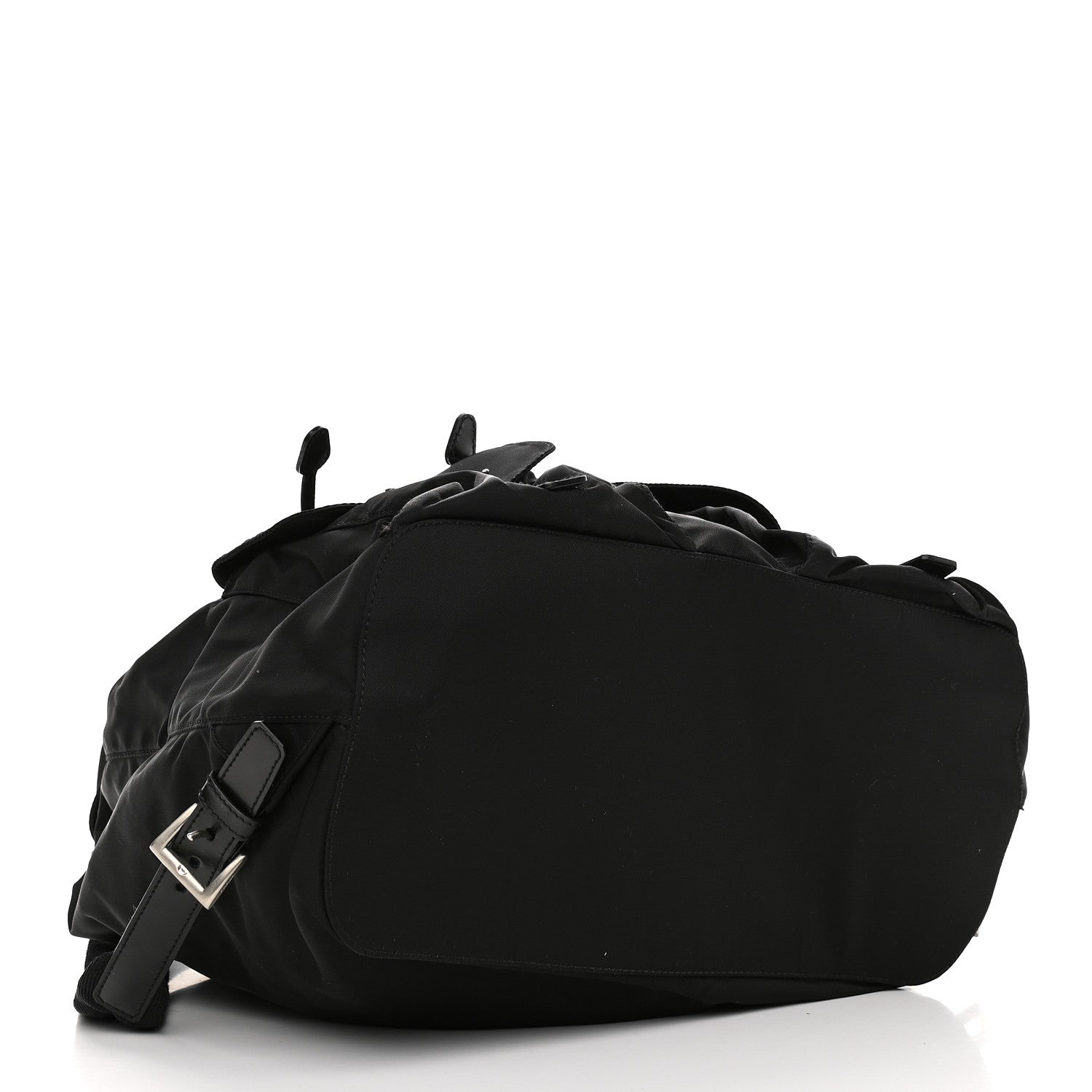 Prada Nylon Vela Medium Backpack Black 4 of 10