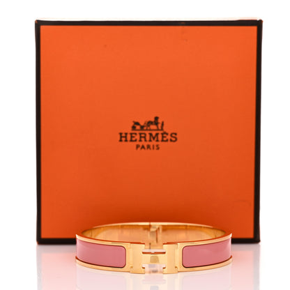 Hermes Enamel Narrow Clic Clac H Bracelet GM 4 of 4