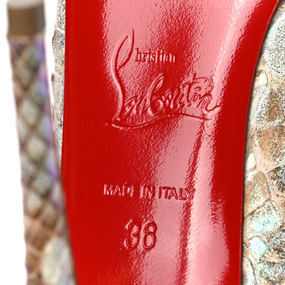 Christian Louboutin Snakeskin So Kate 120 Pumps 36 Multicolor 6 of 8