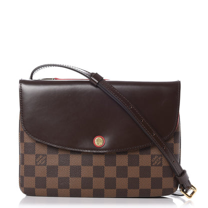 Louis Vuitton Damier Ebene Twice Cherry 1 of 9