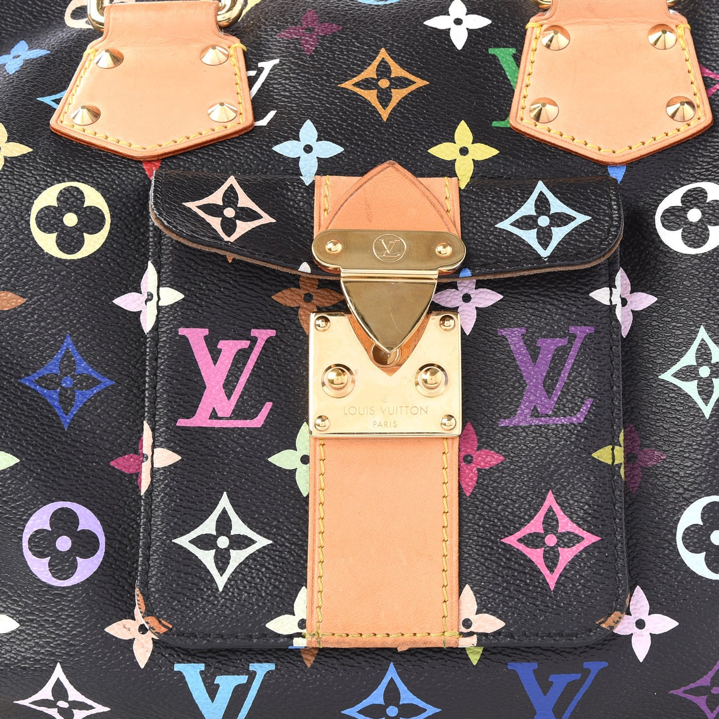 Monogram Multicolor Speedy 30 Black