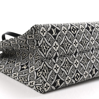 Louis Vuitton Jacquard Since 1854 Onthego GM Grey 9 of 10