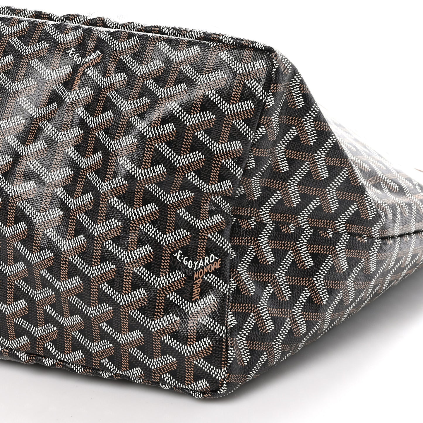 Goyardine Saint Louis GM Black Gold