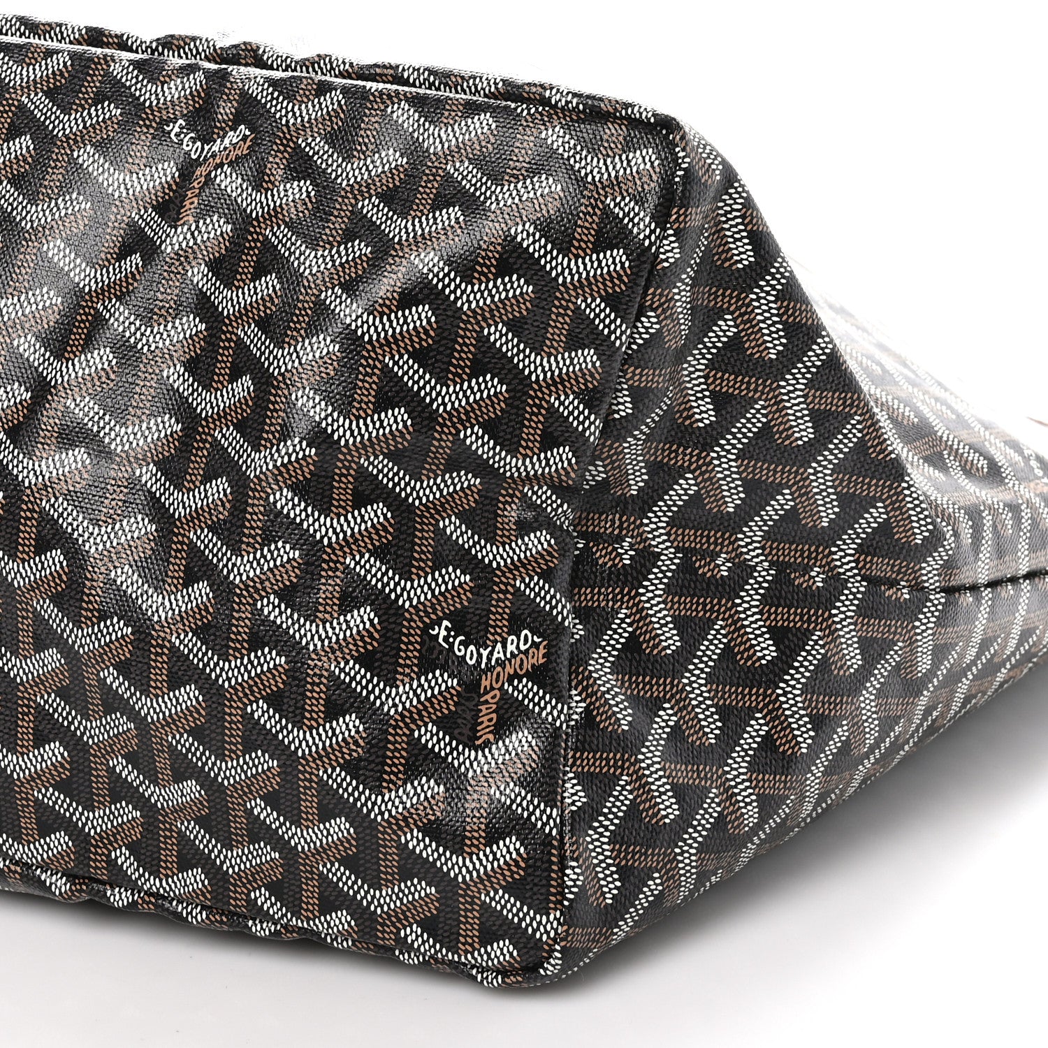 Goyard Goyardine Saint Louis GM Black Gold 11 of 11