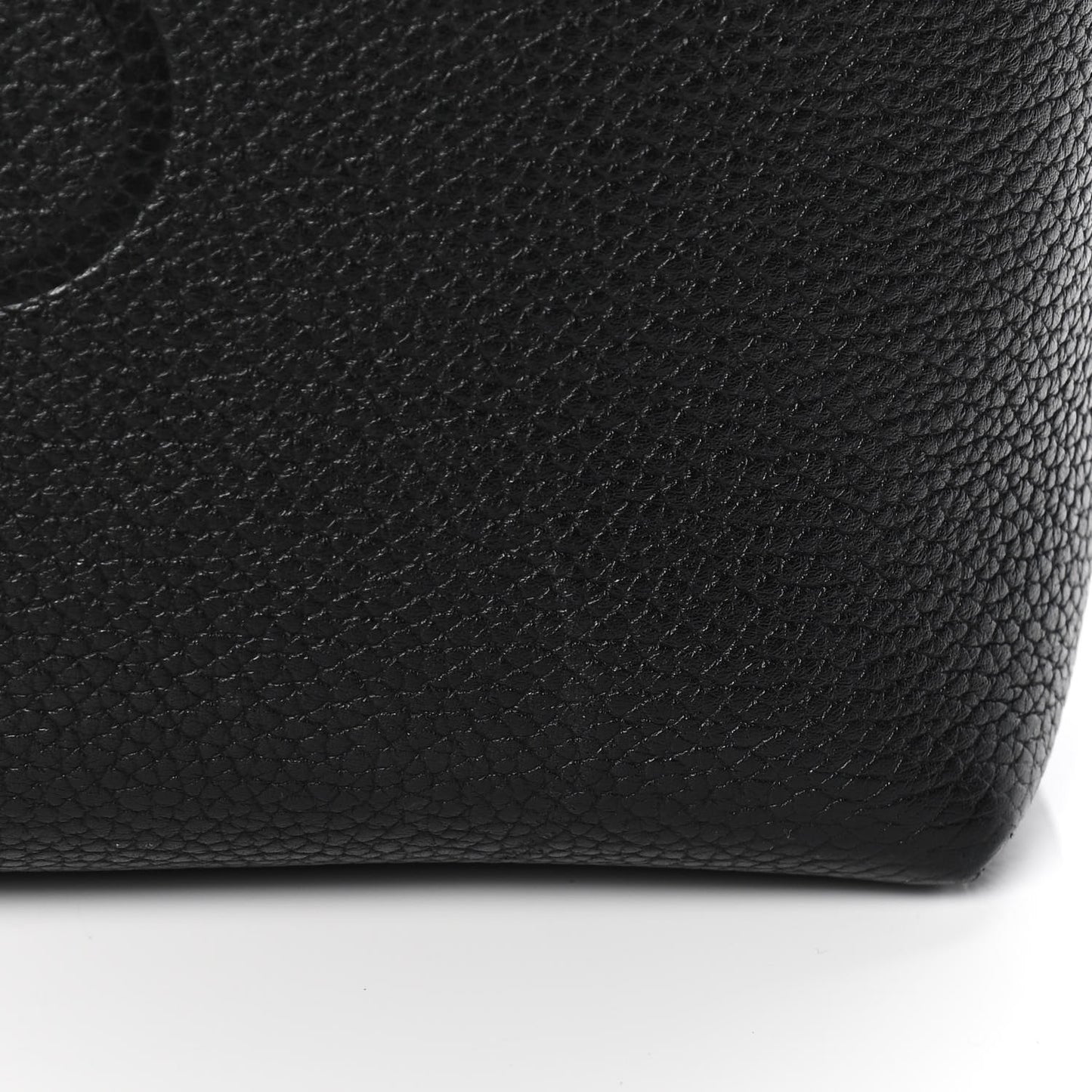 Calfskin Small Anagram Tote Black