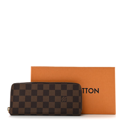 Louis Vuitton Damier Ebene Clemence Wallet Cherry 7 of 7