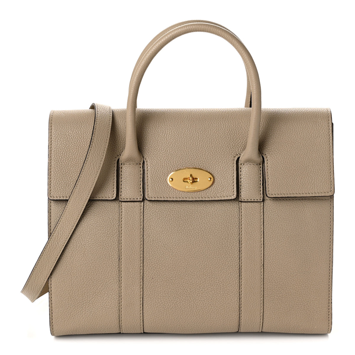 Mulberry Classic Grain Medium New Bayswater Dune 1 of 9