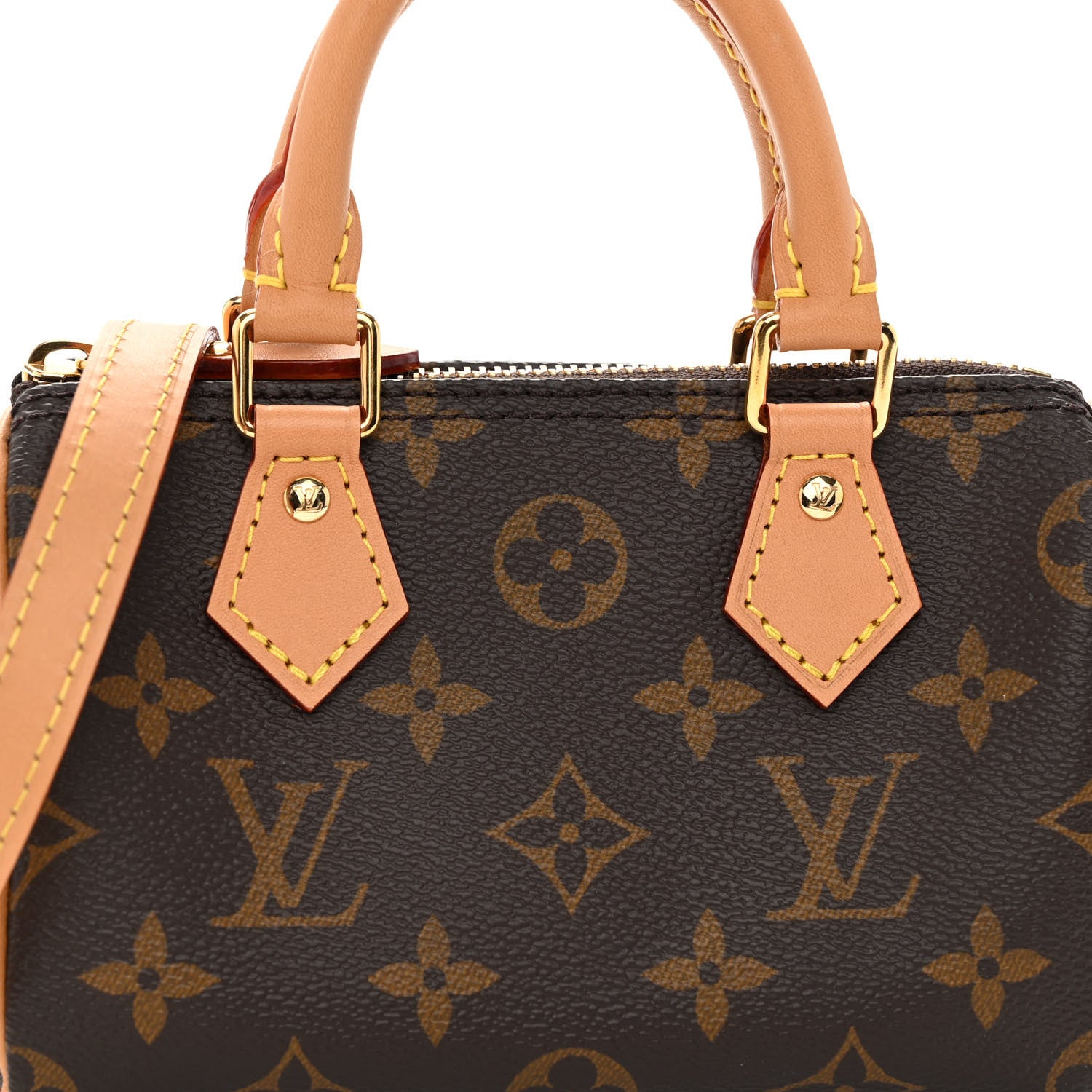 Louis Vuitton Monogram Nano Speedy Bandouliere 7 of 9