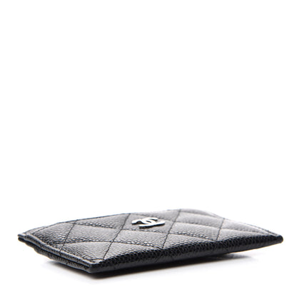 Chanel Caviar Quilted Card Holder Black 4 of 8