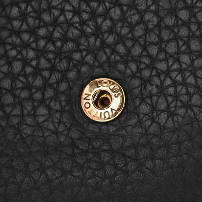 Louis Vuitton Taurillon Capucines Compact Wallet Black 12 of 13