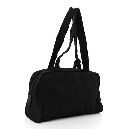 Prada Tessuto Nylon Sport Semitracolla Shoulder Bag Black 3 of 9