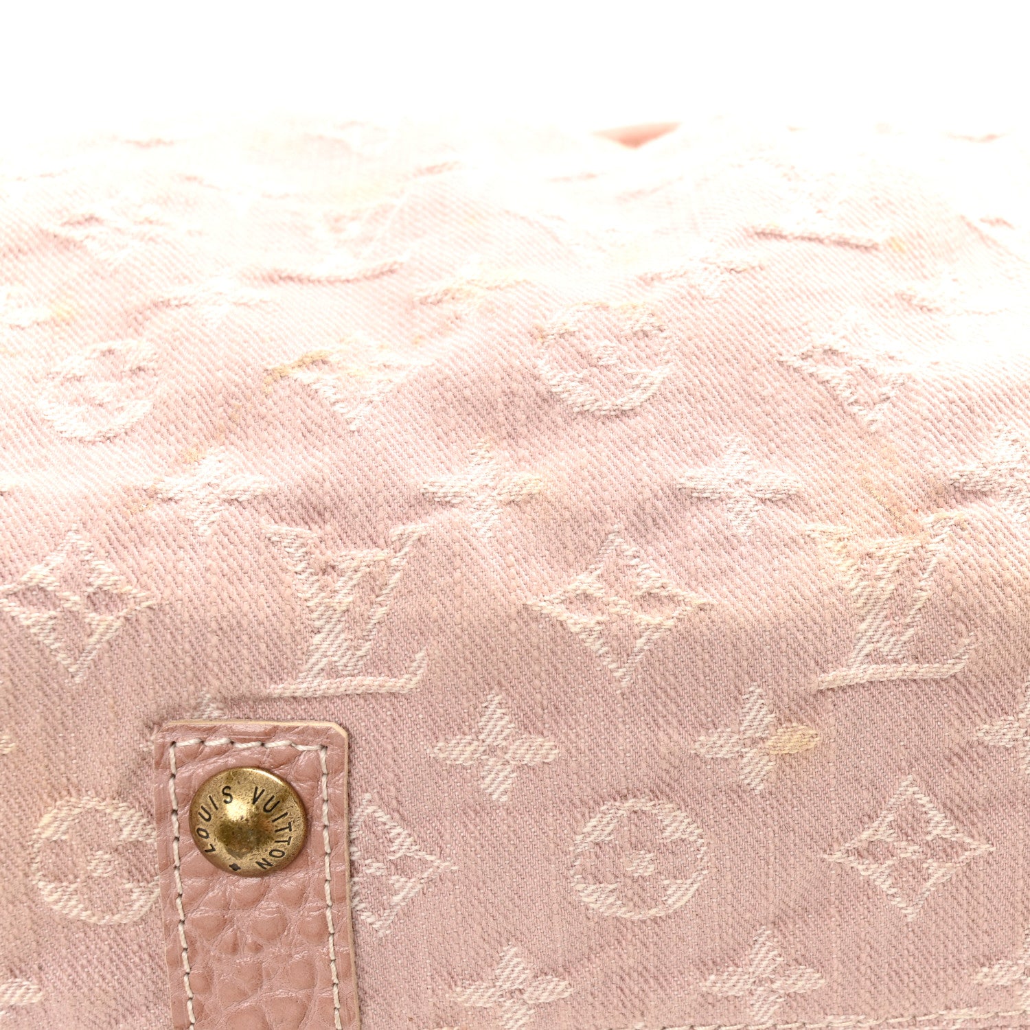 Louis Vuitton Denim Neo Cabby MM Rose 10 of 12