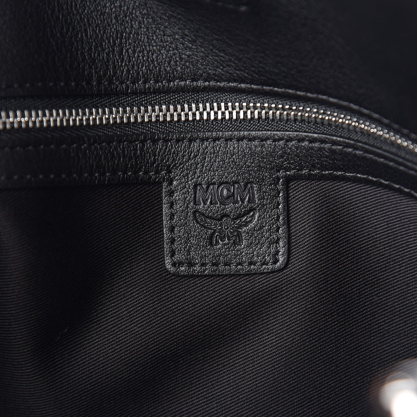 Calfskin Ottomar Monogram Large Essential Tote Black