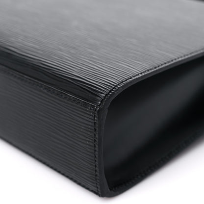 Louis Vuitton Epi Malesherbes Black 10 of 13
